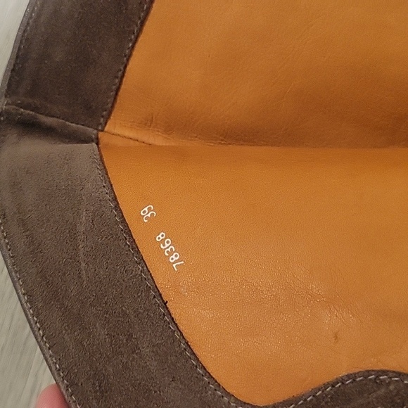 Chie Mihara QUECHU Suede Vintage Lace Up Knee High Rounded Toe Boots - Picture 5 of 5